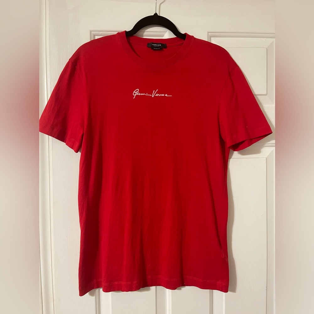 Gianni Versace Signature Embroidered T-shirt